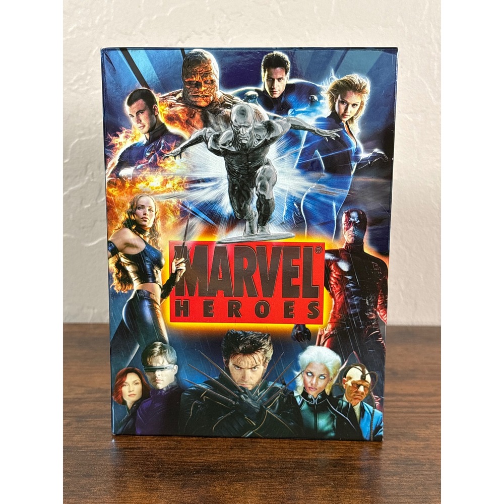 Marvel Heroes DVD Box Set X-Men Fantastic Four Elektra Daredevil Collectibles